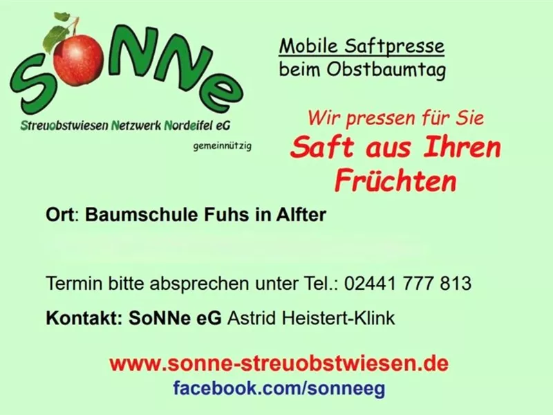 Mobile Saftpresse 