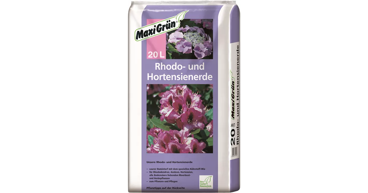 Rhododendron- Hortensienerde - GartenBaumschule Fuhs
