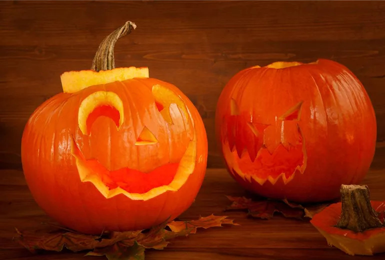Halloween Kürbis